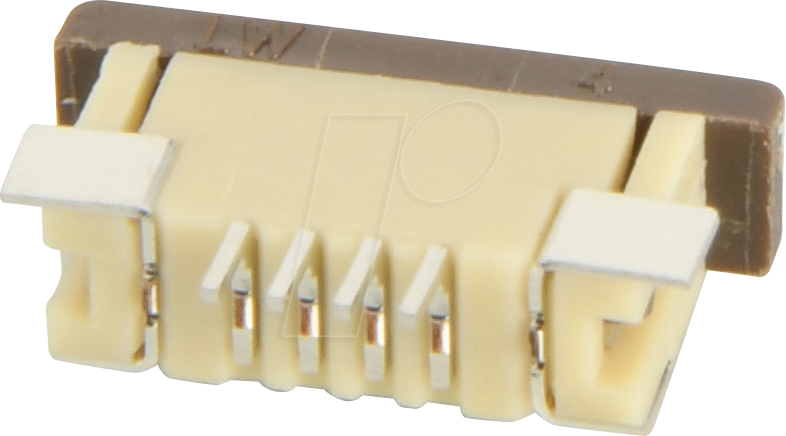 Z11-04-11110 - SMD-ZIF-Stecker 4pol RM1,0 Kont. oben