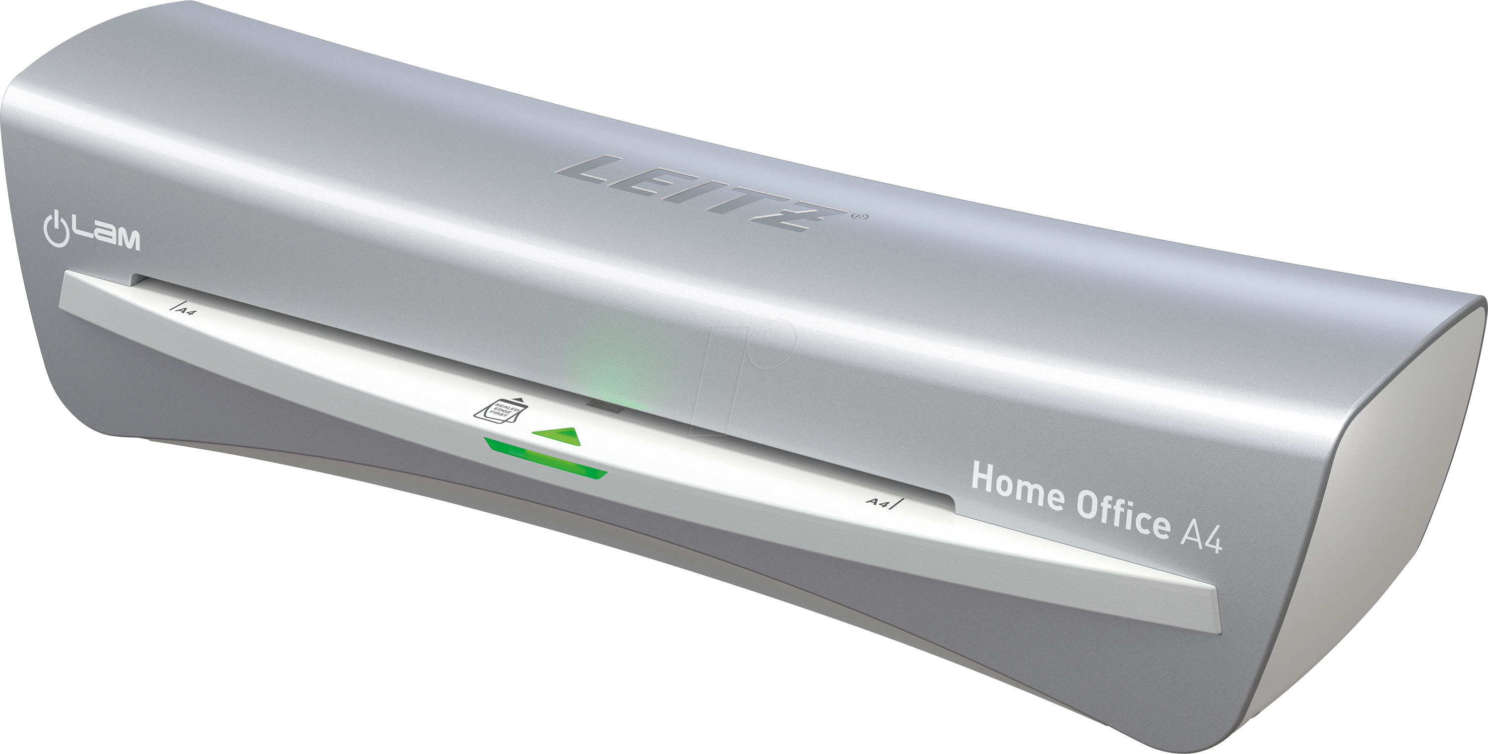 LEITZ 7360089 - Laminiergerät, iLAM Home Office, DIN A4, silber