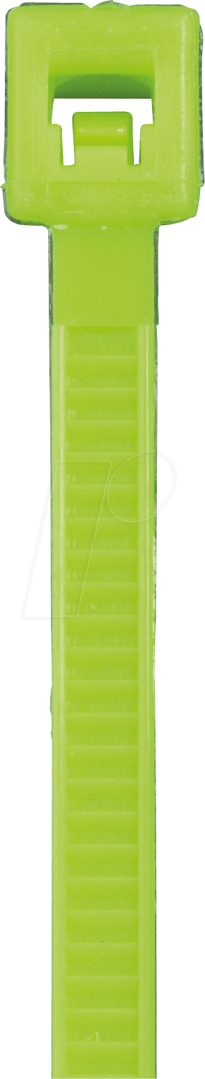 KAB 285 GN - Kabelbinder, standard, 285 mm, grün, 100er-Pack