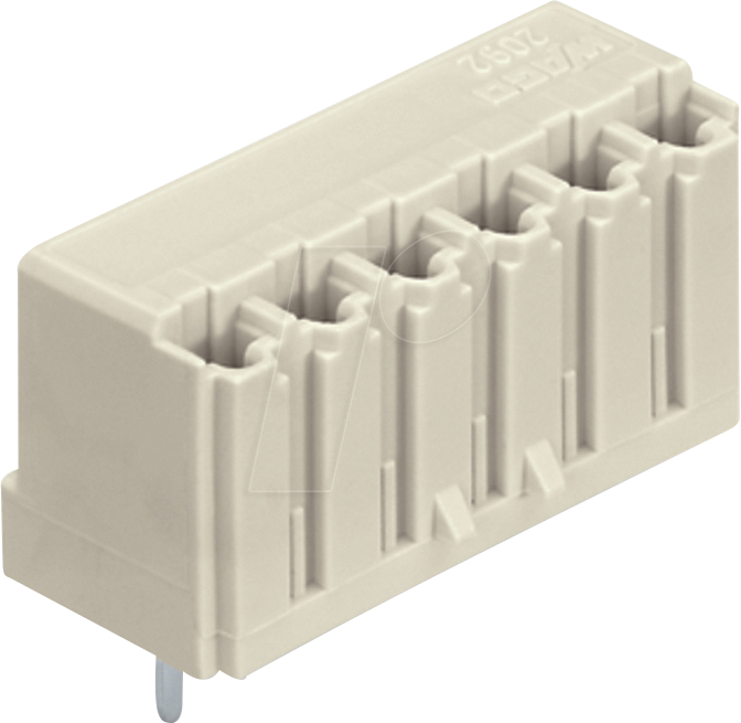 WAGO 2092-1303 - THT-Federleiste 5.0 Federleiste, gerade, 3-polig