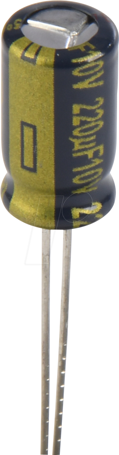 FC-A 220U 10 - Elko radial, 220µF, 10V, 105°C, low ESR, AEC-Q200