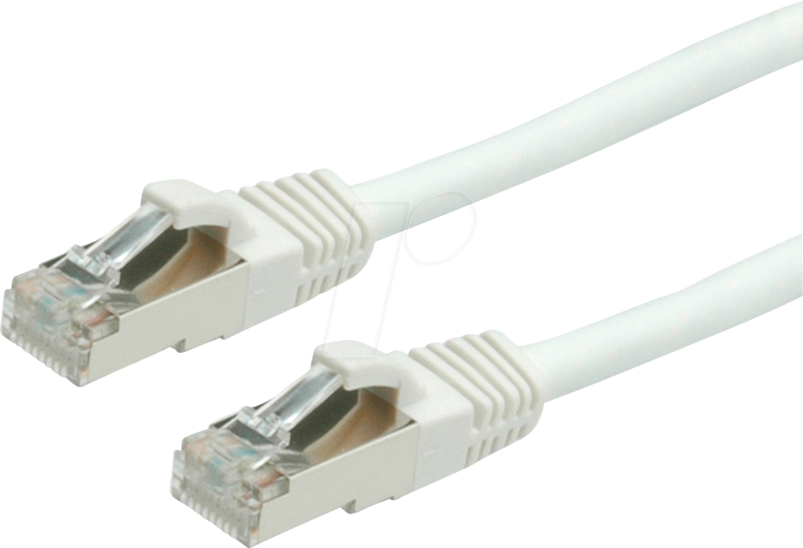 Thumbnail - VALUE 21990717 - Patchkabel Cat.6 S/FTP PIMF weiß 1,5 m