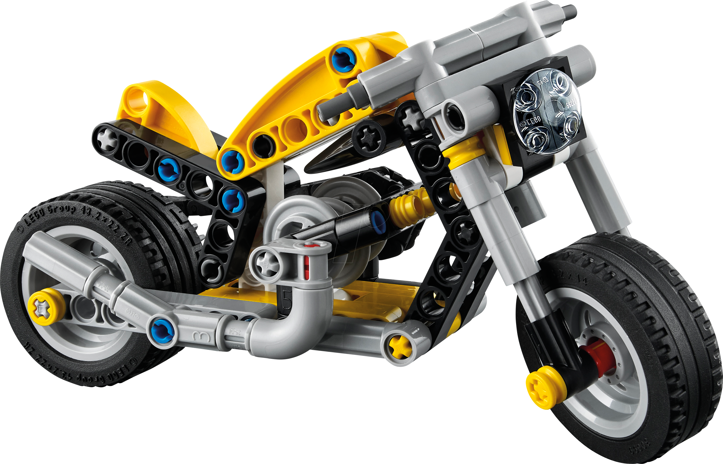 LEGO 42225 - LEGO® Technic Gelbes Motorrad