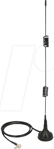 DELOCK 12480 - Antenne, 4G, TS-9 Stecker, WLAN, Bluetooth, 0,5 m