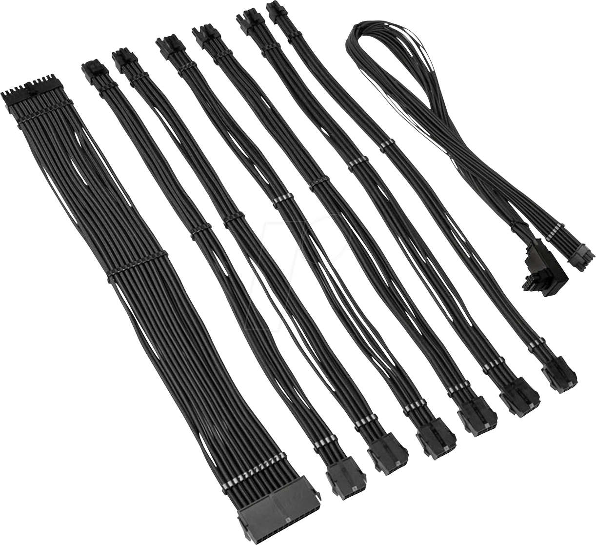 Thumbnail - KOLINK 05655 - Kolink Core Pro Kabelset 12V-2x6 Typ 1 - schwarz