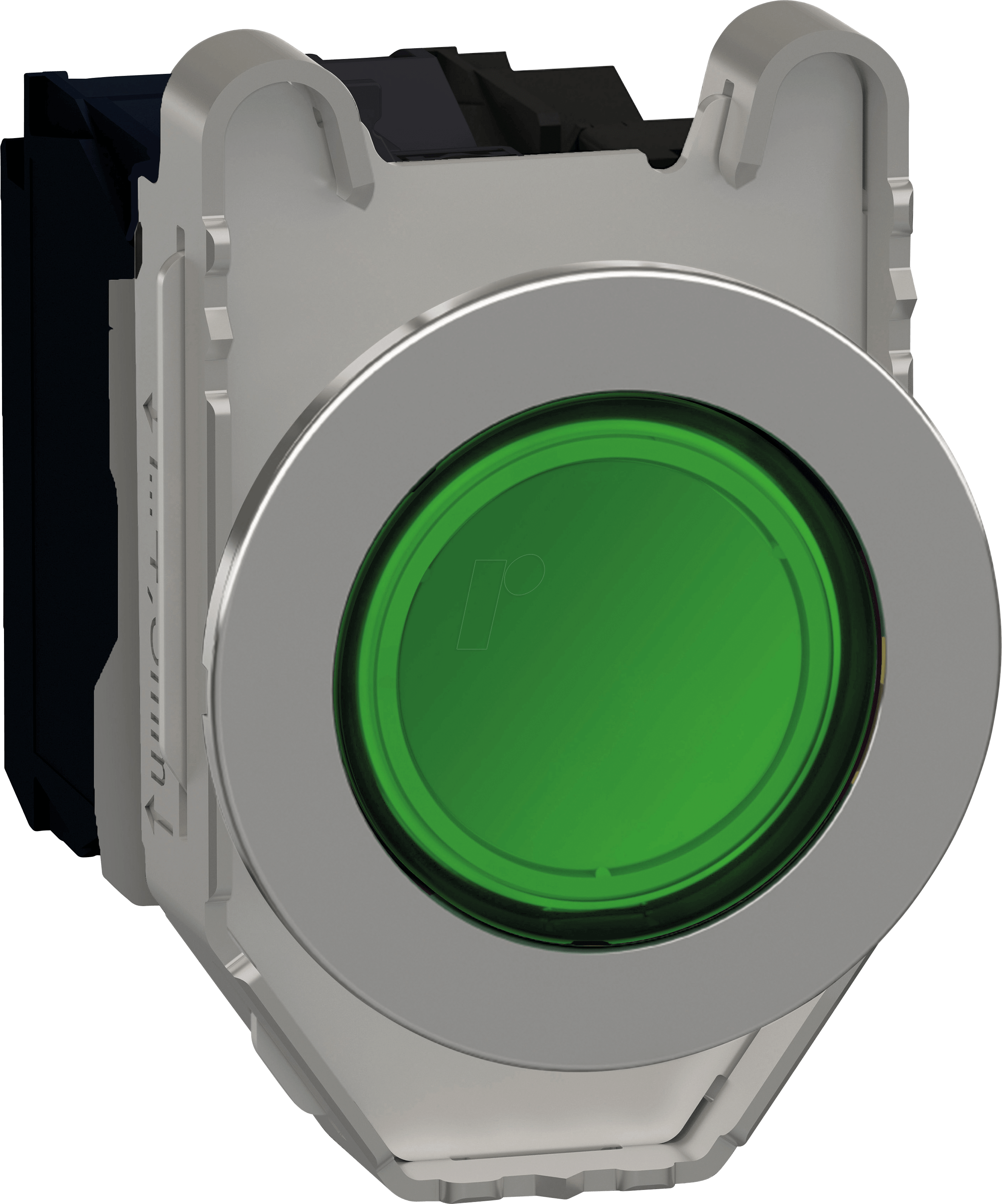 XB4FW33B5 - Leuchtdrucktaster Harmony XB4F, 30mm, 1Ö+1S, grün, 24 V
