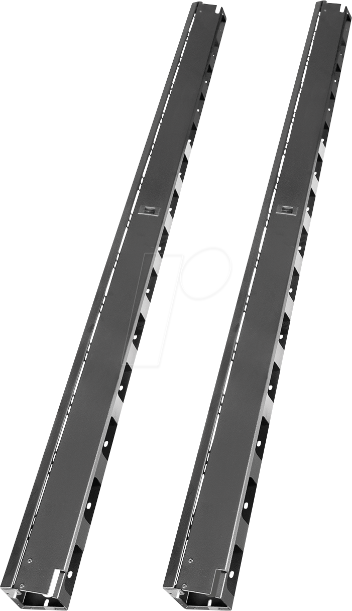 DIGI DN-19 O42UB - 19'' Kabelführungskanäle, 42HE, schwarz, 2 Stück