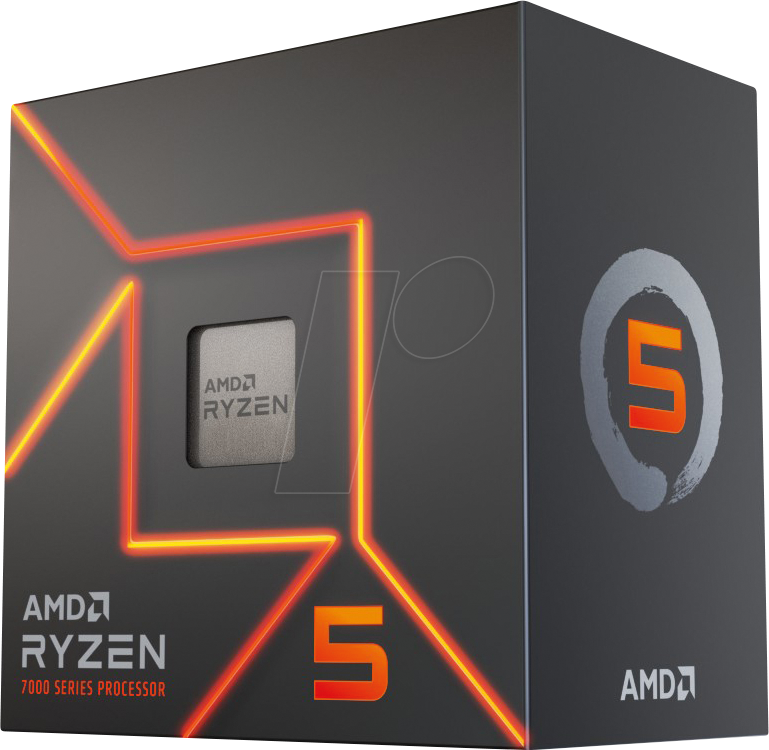 Thumbnail - AMD R5-7600 - AMD AM5 Ryzen 5 7600, 6x 3.8GHz, boxed