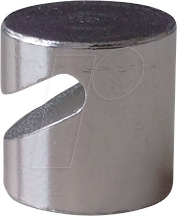 FRANKEN HMN16 - Magnete, mit Haken, 16 mm, silber, 4 Stück