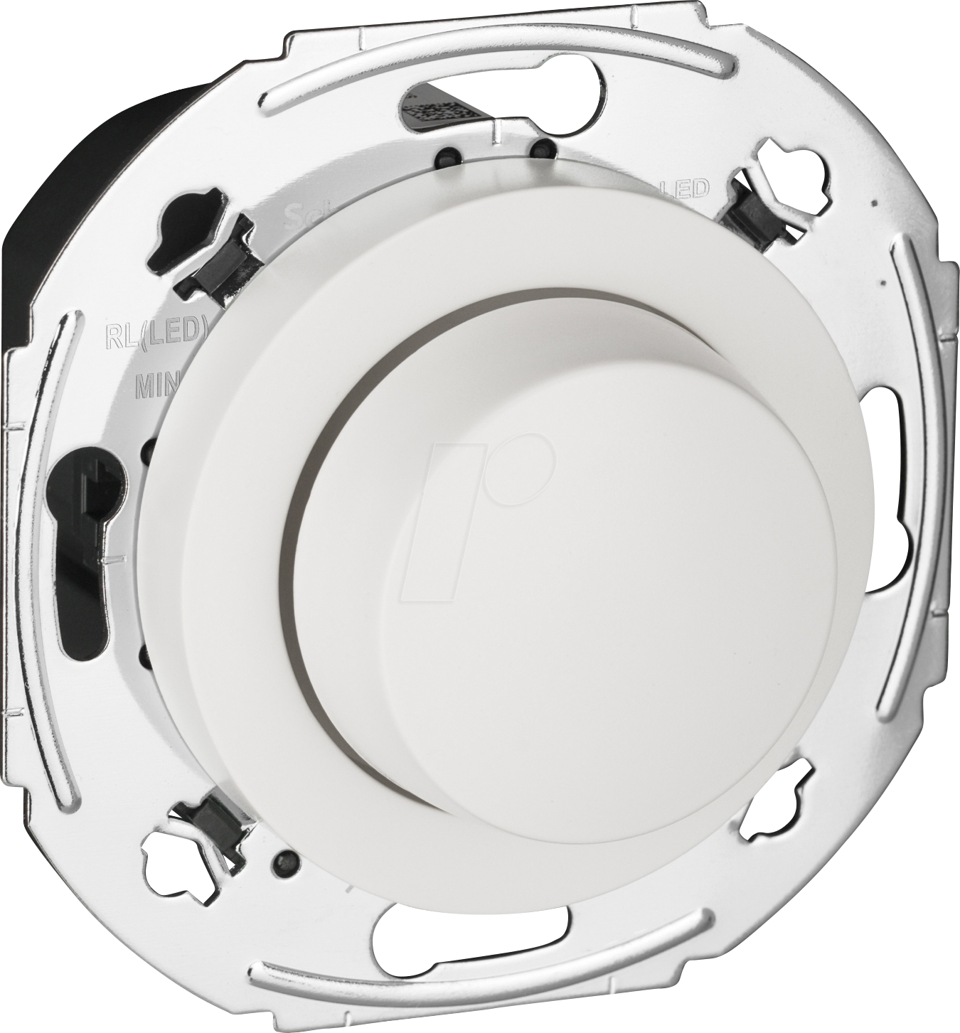 ELSO WDE011626 - Universal LED Dimmer, 400 W, weiß, rund, Renova, Retro-Design