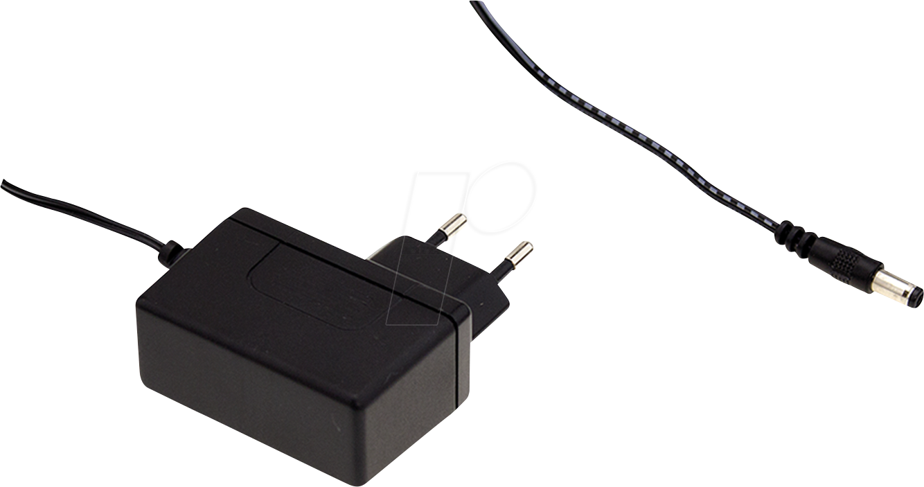 GSM12E15-P1J - Steckernetzteil, 12 W, 15 V, 0,8 A, medical