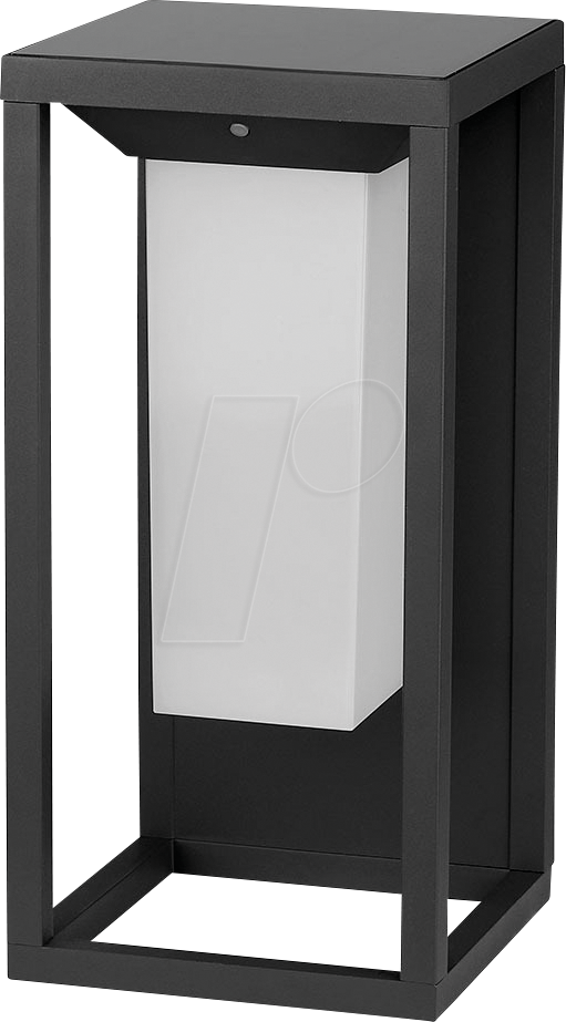 VT-784 - LED Solar-Wandlampe, Grau, 3000 K, Bewegungsmelder