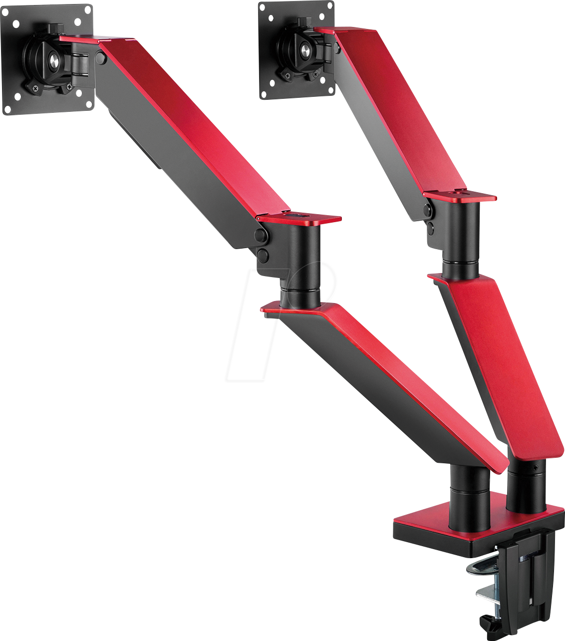 MYW HL25-2L - Monitor Halter, 2 Displays, 17'' - 35'', 330 mm, 2x USB 3.0