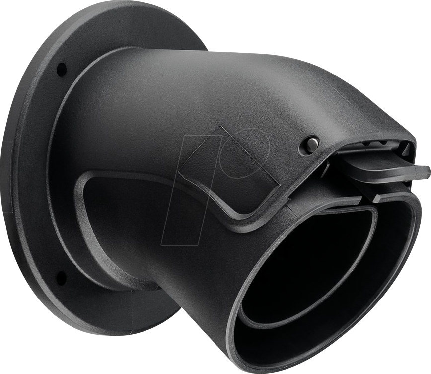 GOOBAY 61142 - Wandhalterung für Typ-2-Ladekabel, gewinkelt