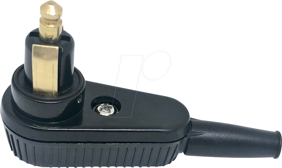 KRAD BA12W - Motorrad - DIN Winkelstecker, 4165, 8 A, spritzwassergeschützt