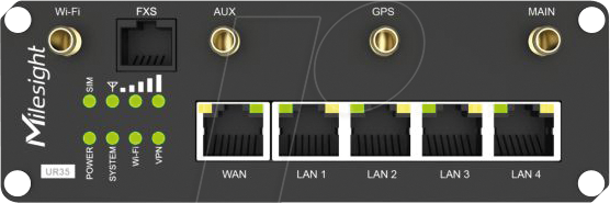 Thumbnail - MIL UR35-L04EU-W - Industrial LTE Router, WLAN