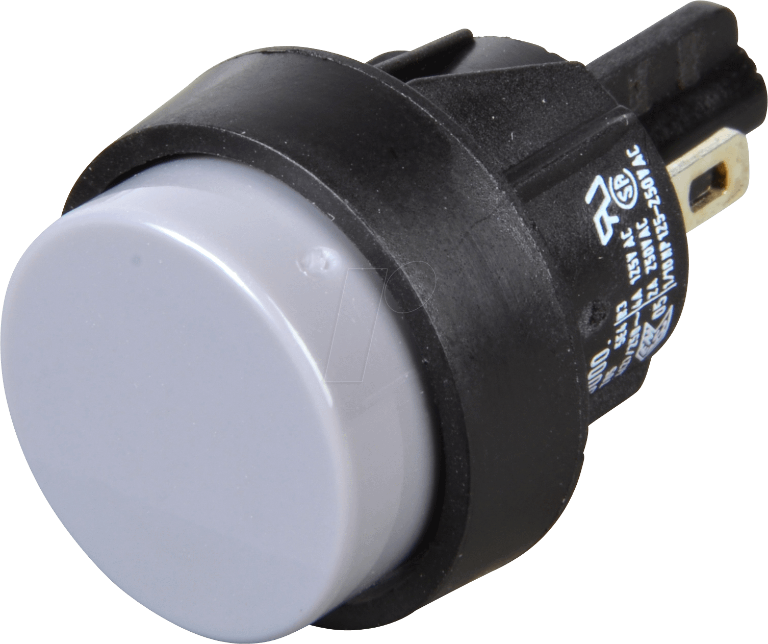 MAR 5000.0101 - Drucktaster 4A-250VAC 1x (Ein) Ø21/16mm gr