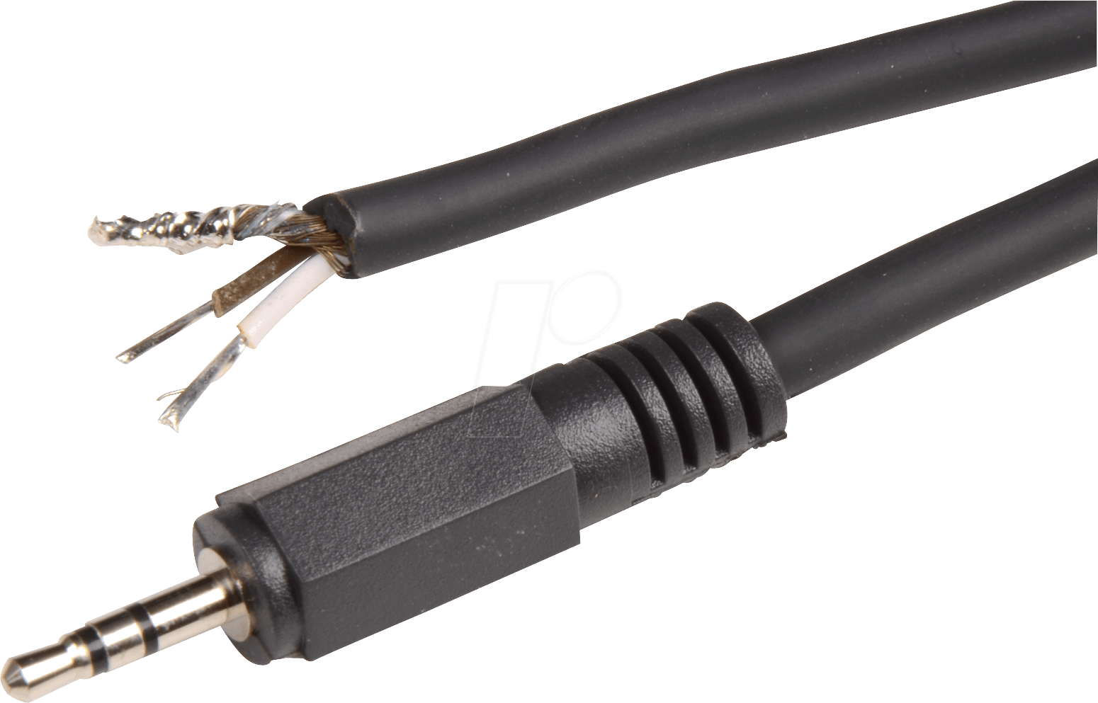 NFKE SG 25 - NF-Kabel, 2,5 mm Stereo Klinkenstecker, gerade, 1,8 m, 3-pol