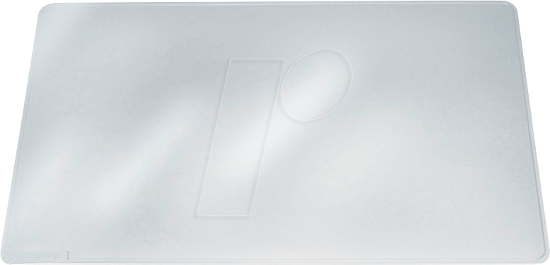 DURABLE 711219 - Schreibunterlage, 530 x 400 mm, transparent