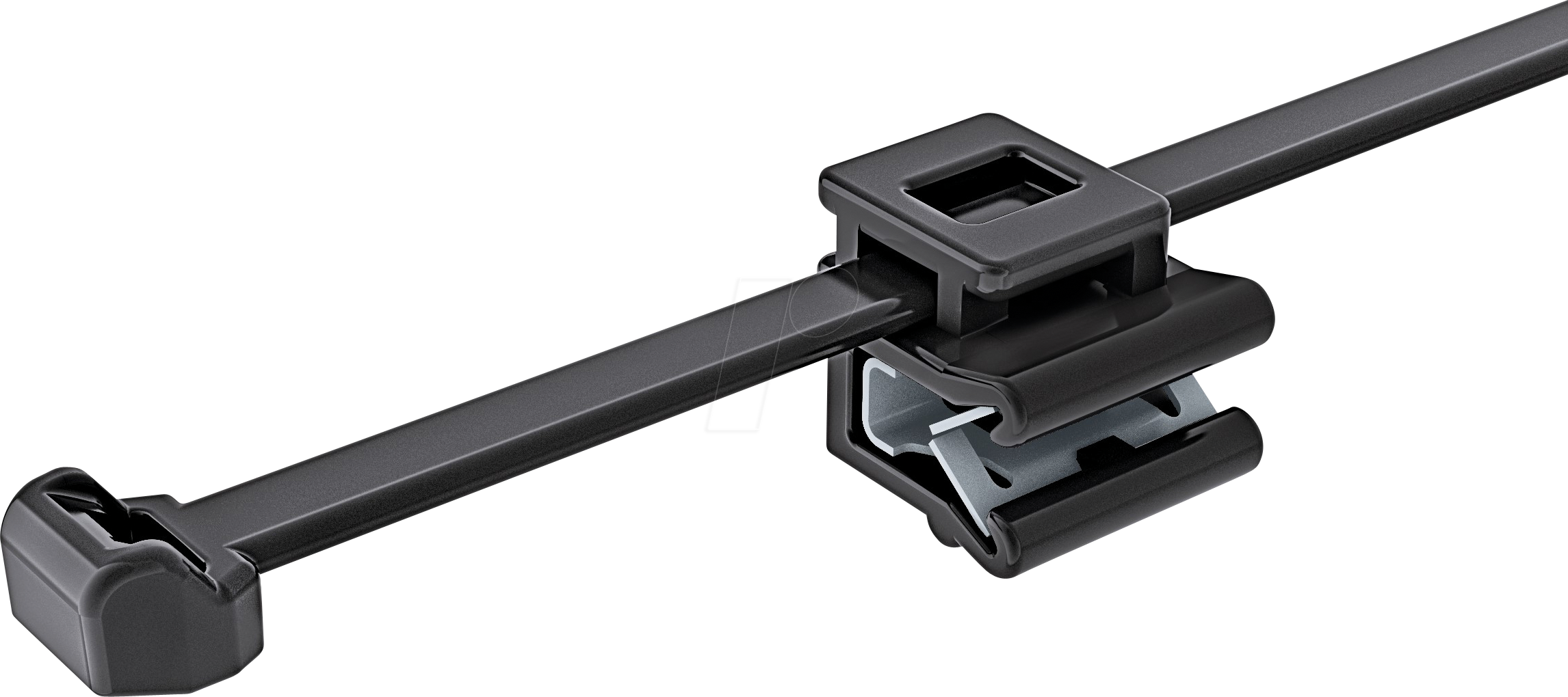 HT 156-03064 - Befestigungsbinder für Kanten, Ø4.0-45.0mm, schwarz