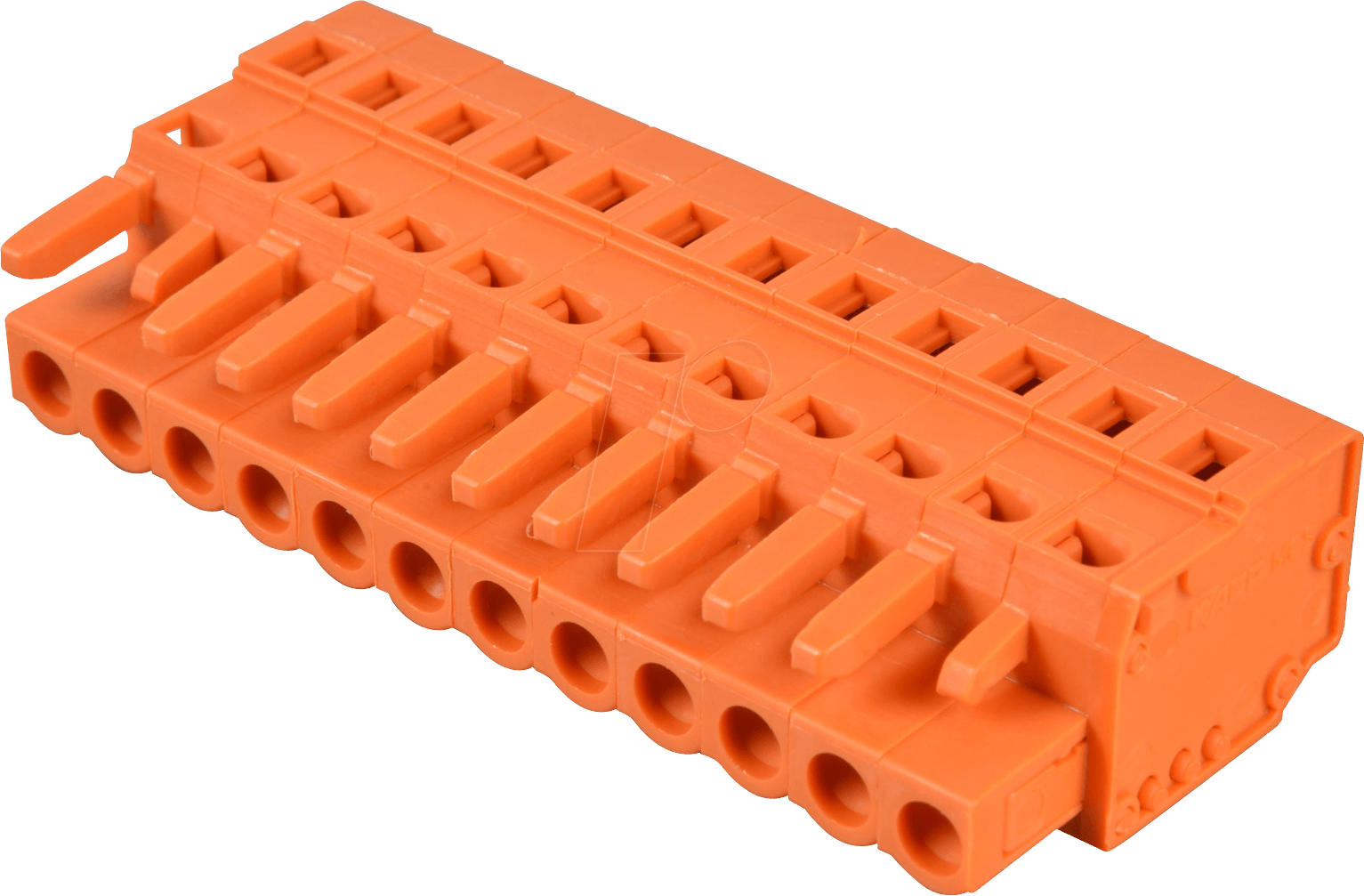 WAGO 231-312 - CAGE-CLAMP Federleiste, Midi, RM 5,08, 12-polig