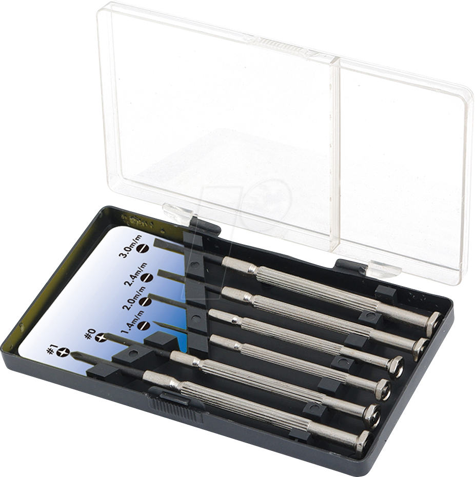 LOGILINK WZ0022 - Schraubendrehersatz gemischt, 6-teilig