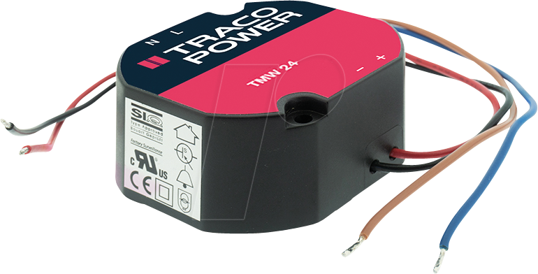 TMW 24-124 - Schaltnetzteil, TMW 24-Serie, 24 W, 85-264 VAC/24 VDC, 1 A