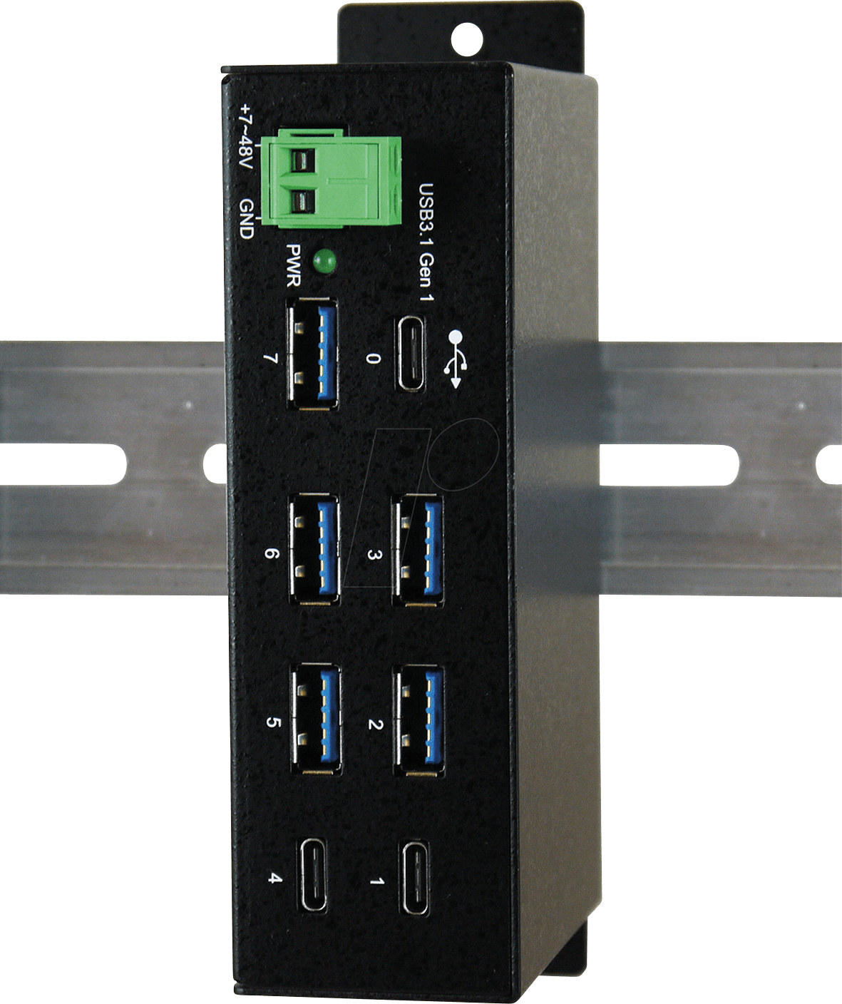 EXSYS EX-1196 - 7 Port USB 3.0/3.1 Metall HUB
