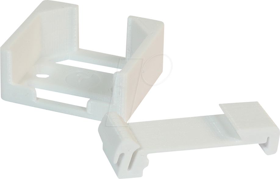 SHELLY SP3D0014 - Halter für Shelly 1L / Dimmer2 / RGBW2, Wand / Hutschiene