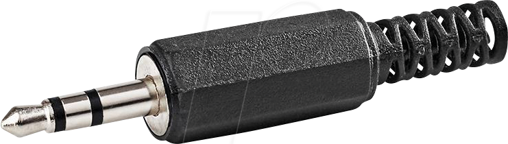 N CAVC22900BKG - Klinkenstecker gerade stereo, 25er Set