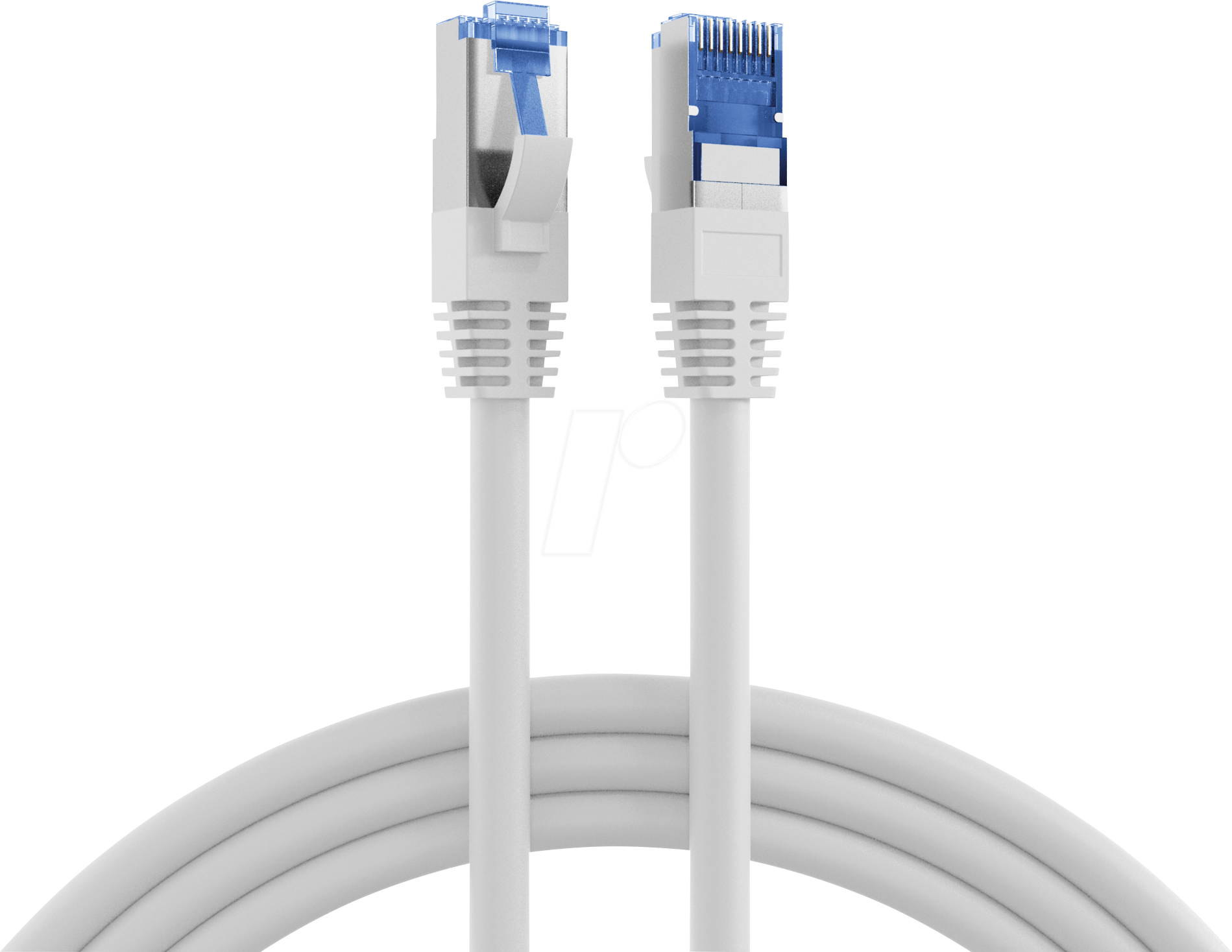 Thumbnail - EFB K5525FWS.15 - Cat.6A S/FTP Patchkabel Super Flex, 15 m, weiß