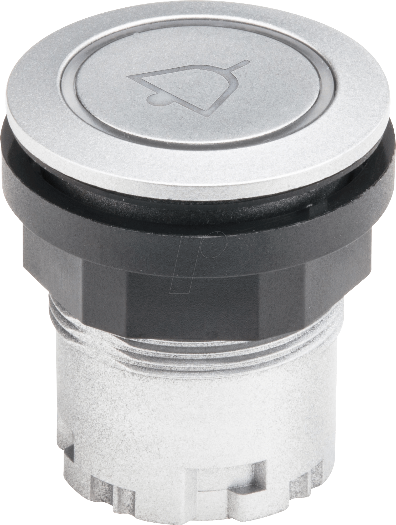 JRMTLRL 0090 - Drucktaster - RONDEX-JUWEL, Glocke, silber