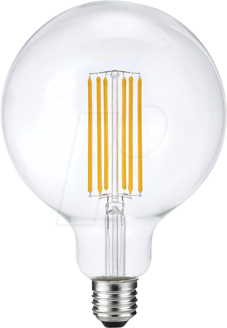 SCHI LX023825502 - LED-Lampe E27, 6 W, 550 lm, 2500 K, Filament, dimmbar