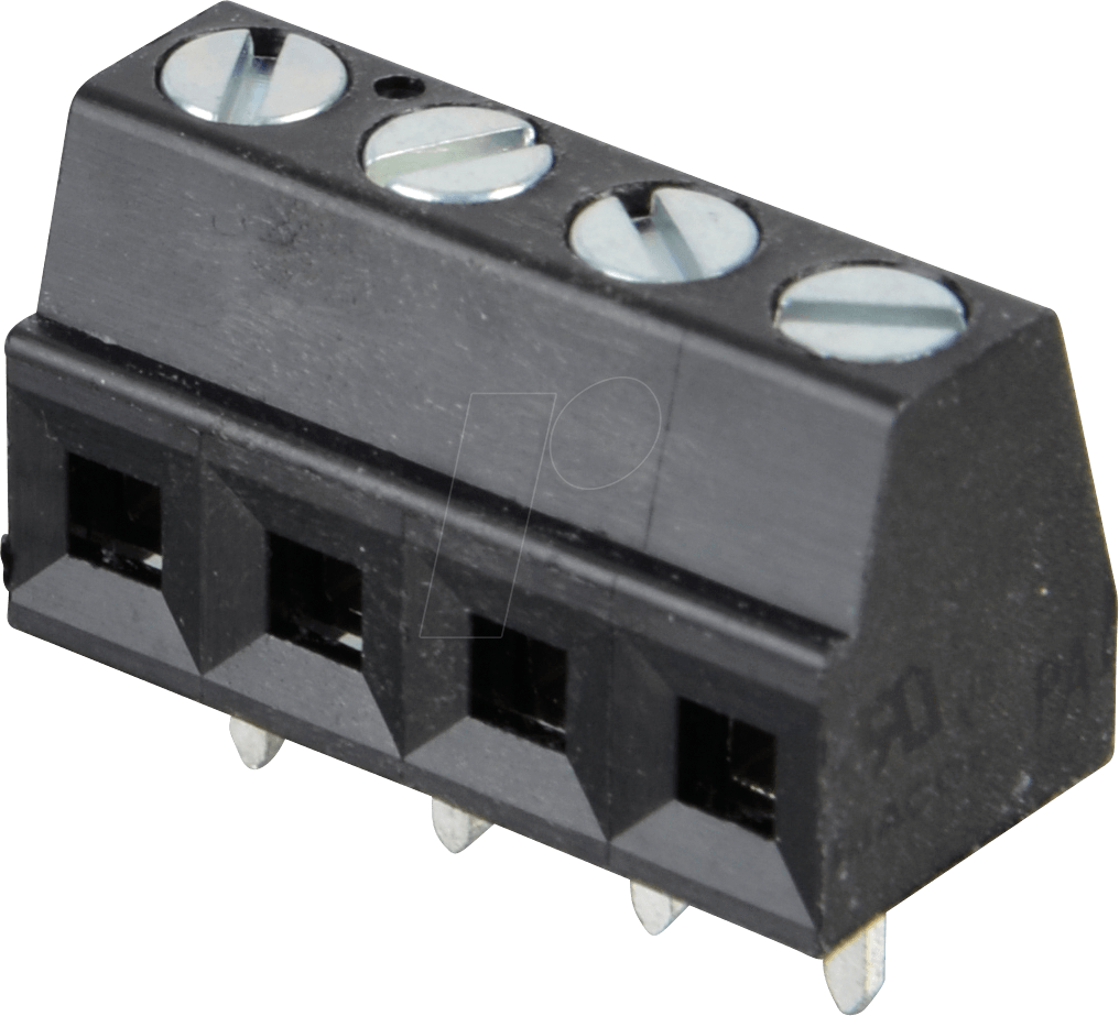 AKL 086-04 - Anschlussklemme, 4-pol, Ø 1,5 mm, RM 3,81