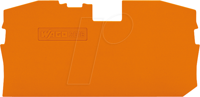 WAGO 2004-1292 - Abschluss- und Zwischenplatte für WAGO 2004-12xx