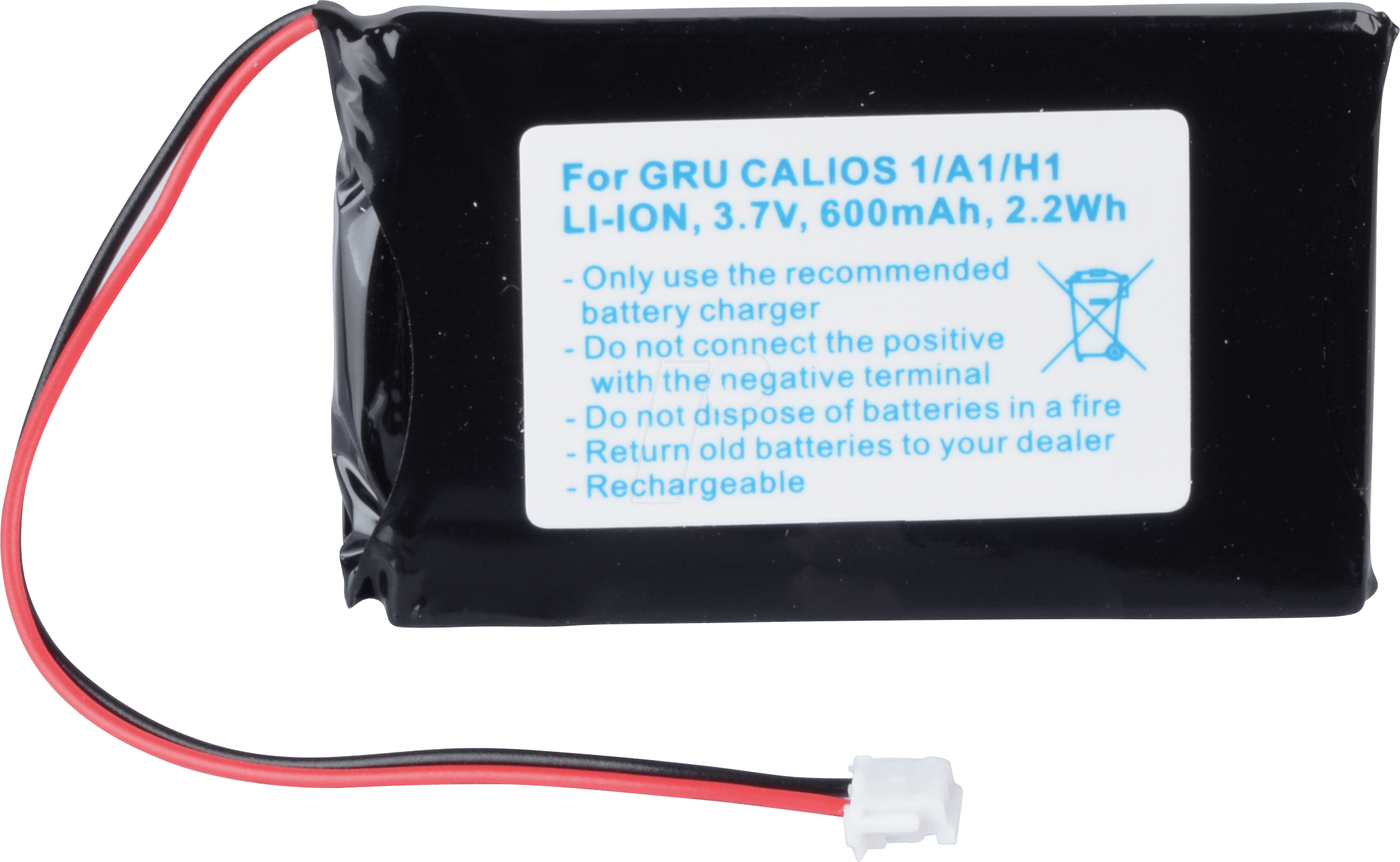 AKKU CP 59 - Akku für Schnurlos-Telefone, Li-Ion, 600 mAh