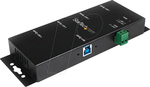 ST 4300USBM - USB 3.0 industrieller 4 Port Hub, montierbar