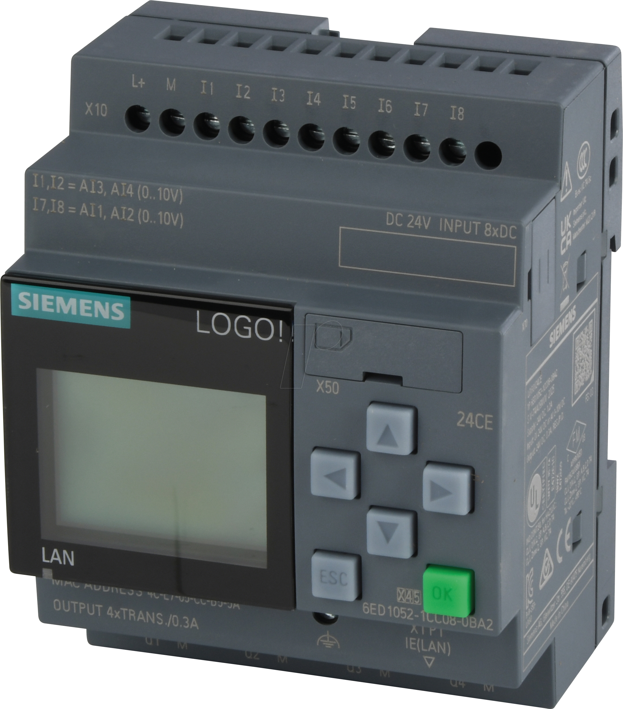 LOGO8.4 24CE - LOGO!8.4 24CE Logikmodul mit Display