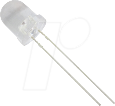 8034Y1C-CSE-E - LED 8mm, bedrahtet, gelb, 9000 mcd, 25°