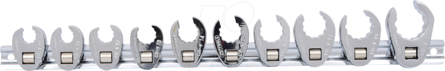 Thumbnail - KS 913.3900 - 3/8'' 12-kant-Einsteck-Maulschlüssel-Satz, 10-teilig, 10-22mm