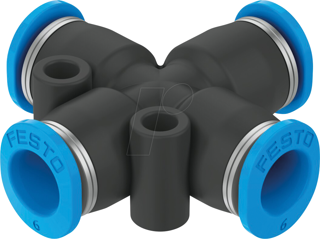 FESTO 153380 - Steckverbindung, X-Form, 4x Ø 6 mm