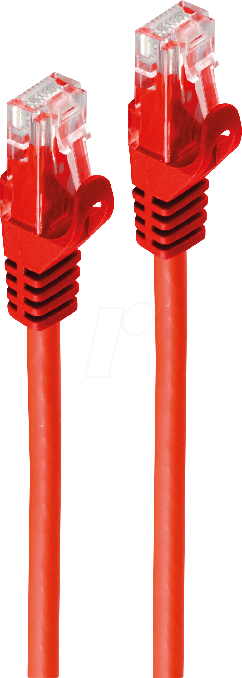 Thumbnail - SHVP BS08-35064 - 7,5 m Patchkabel - Cat.7-Rohkabel rot
