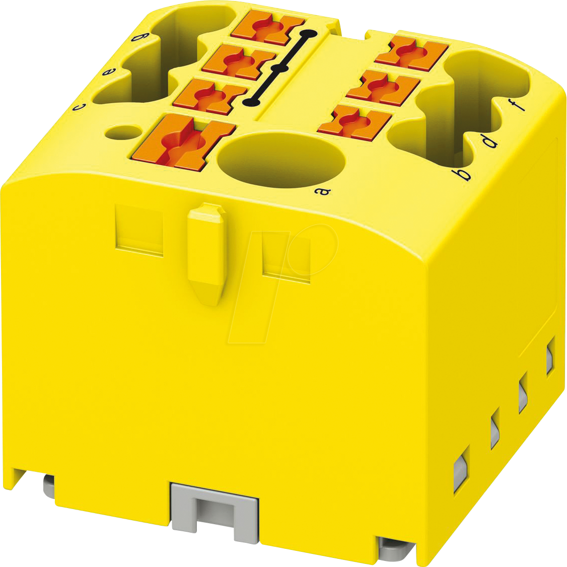 PHOE 3273336 - Verteilerblock - PTFIX 6/6X2,5 gelb
