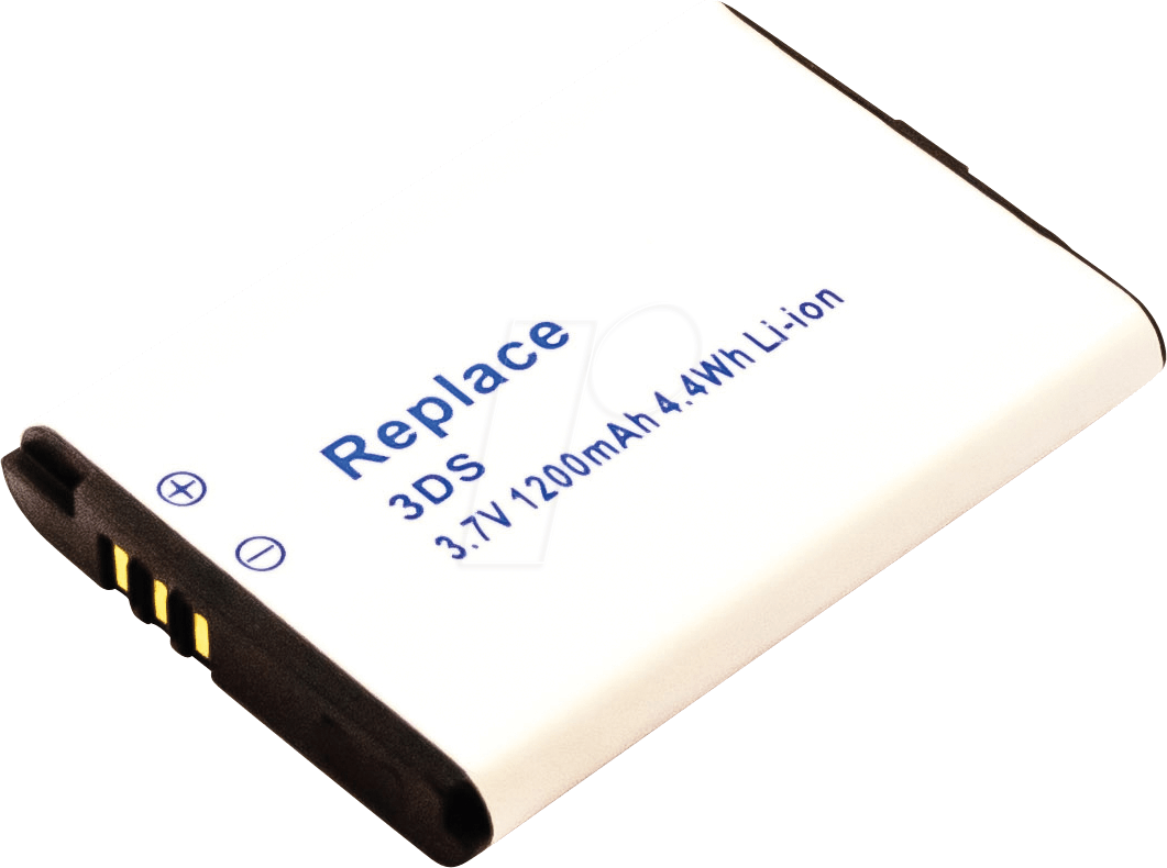 AKKU 30463 - Konsolenakku für Nintendo 3DS, Li-Ion, 1200 mAh