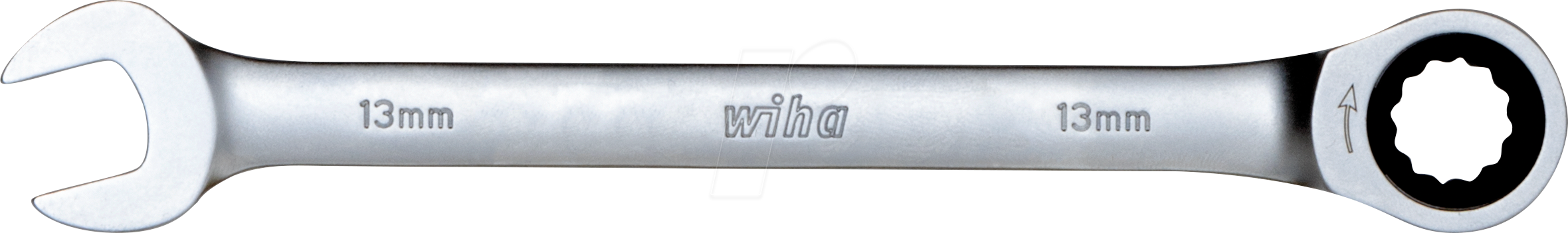 WIHA 44654 - Ringratschen-Gabelschlüsel, 13-13