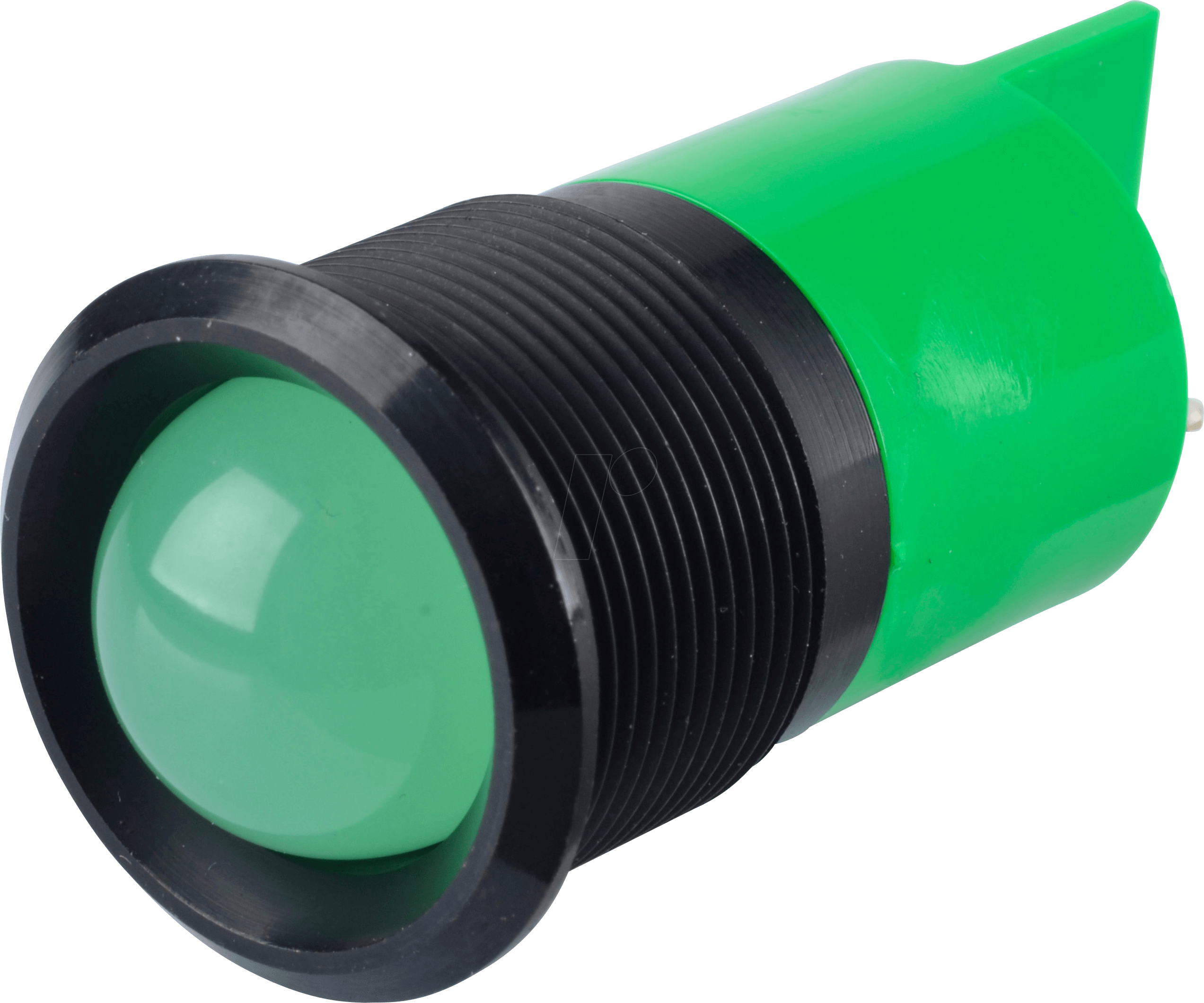 APM Q22P1B G24AE - LED-Signalleuchte, grün, 24 V, Ø 22 mm, vorstehend, FASTON