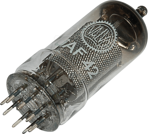 TUBE UAF42 - Elektronenröhre, Mehrfachröhre, B8A, 8-pol, 100 mA