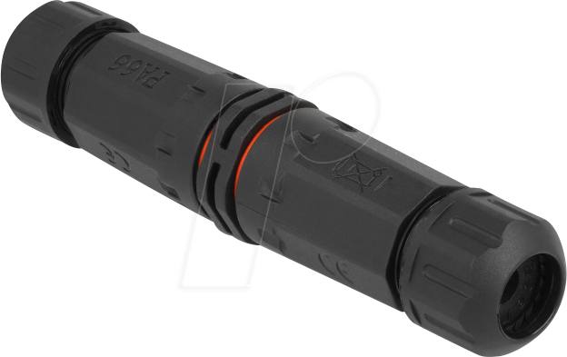 DELOCK 86914 - Kabelverbinder für Außenbereich 4 Pin, IP68 schwarz