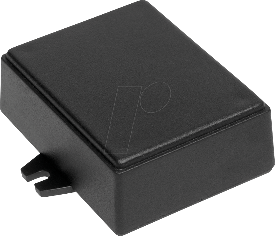 4U32100603006 - Industriegehäuse, 76 x 59 x 28 mm, IP54, schwarz