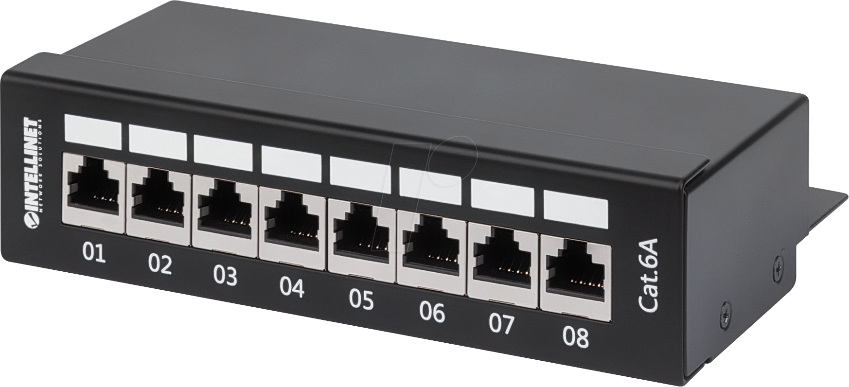 INT 720908 - Patchpanel, 8-Port, Cat.6a